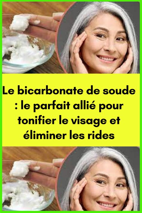 Le bicarbonate de soude le parfait allié pour tonifier le visage et