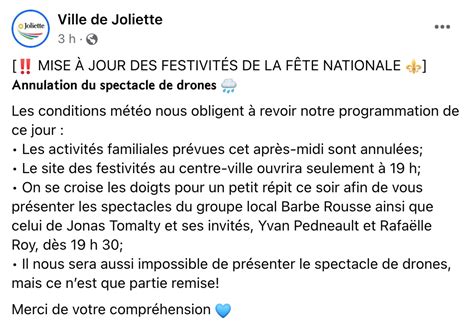 Plusieurs Villes Annulent Les Festivités Entourant La St Jean