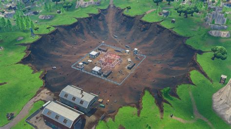 Giant Crater Is Completely Filled In By Dedicated Fortnite Fans IGN