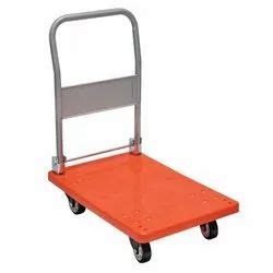 Mild Steel Foldable Platform Trolley For Industrial Load Capacity