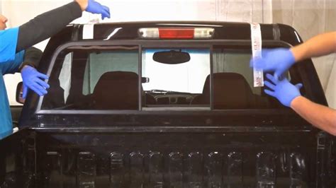 How To Install A Sliding Rear Window In A Pickup Truck Youtube