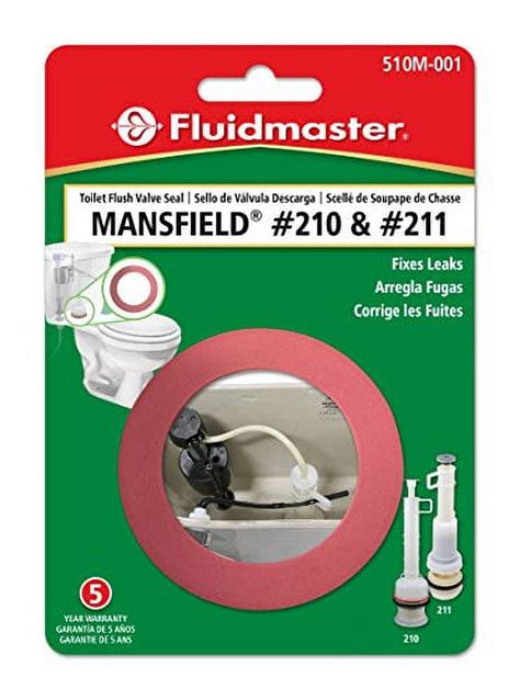 Fluidmaster Toilet Flush Valve Seal Easy Installation Durable Repair