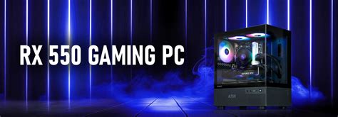 TechFast RX 550 4GB Gaming PC: Intel Core i7-3770