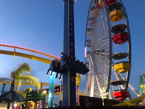 Crowds Rush To Pacific Park Reopening At Santa Monica Pier | Santa