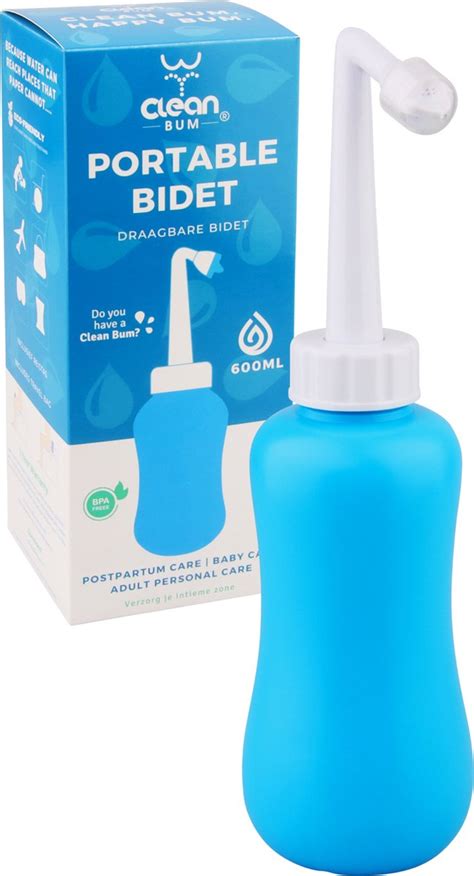 Clean Bum Mobiele Bidet Peri Bottle Draagbare Bidet 600ML Bol