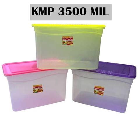 Jual Kmp Kotak Bekal Ml Sayur Serbaguna Sealware Toples