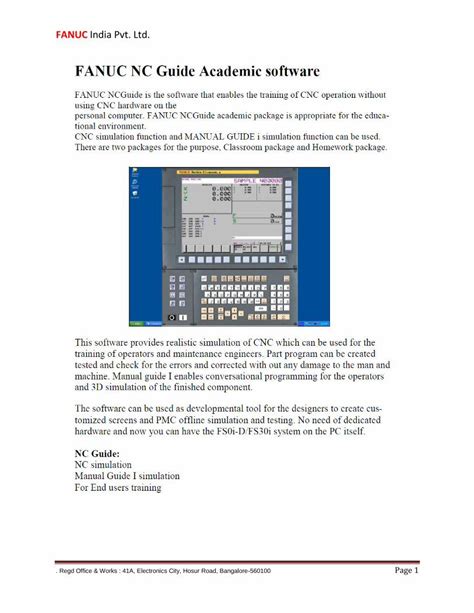 PDF FANUC India Pvt Ltd DOKUMEN TIPS