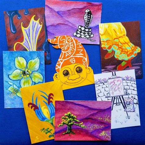 Artist Trading Cards - by Zoungy Kligge