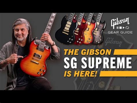 La Legendaria Gibson Sg Supreme Regresa Dos D Cadas Despu S Con