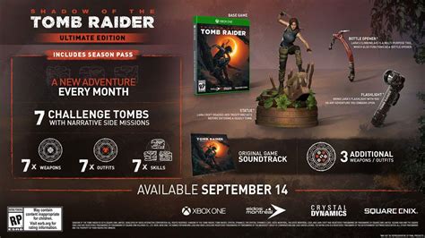 Amazon.com: Shadow of the Tomb Raider Ultimate Collectors Edition ...