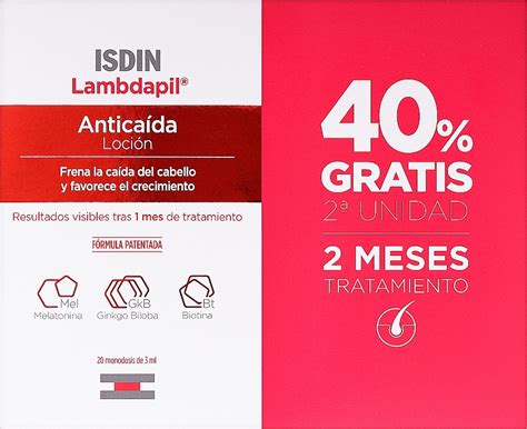 Isdin Lambdapil Anti Hair Loss Lotion Anti Hair Loss Lotion Makeup Uk