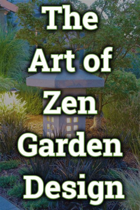 Zen Garden Ideas How To Create Your Own Zen Garden Artofit