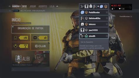 LIVE RAINBOW SIX SIEGE Subindo COLOCAÇÃO YouTube