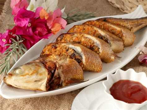 Rellenong Bangus Stuffed Milkfish Foxy Folksy