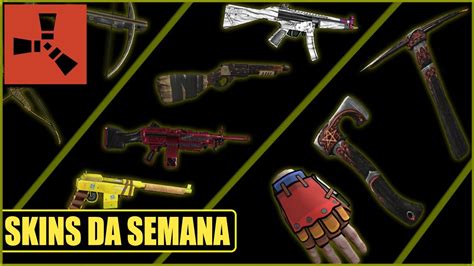 CONFERINDO SKINS LUVA DE METAL MACHADO PICARETA RIFLE M249 PUMP E