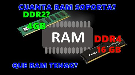 Como Saber Cuanta Memoria RAM Soporta Mi PC PARTE 3 YouTube