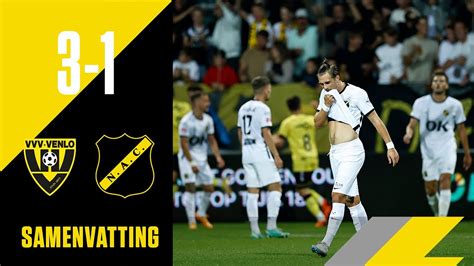 Samenvatting Vvv Venlo Nac Youtube