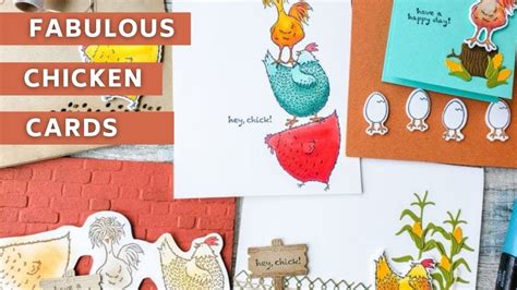 Hey Chick 6 Fun And Cute Chicken Cards Made With Stampin Ups Hey