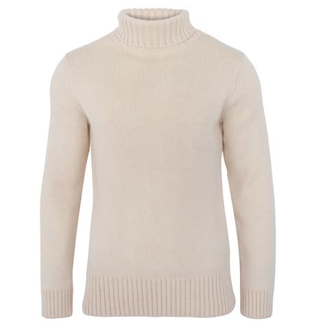 The Fitted Submariner Roll Neck Merino Wool Jumper Knitwear