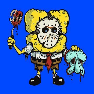 "Killer Spongebob" Poster for Sale by MalteseArtist | Redbubble