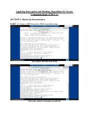 Applying Encryption and Hashing Algorithms for Secure Communications ...