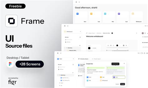 Frame Ui Free Ui Kit Recreated Figma