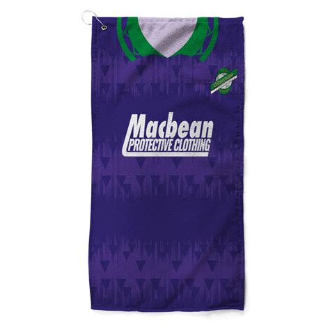 Hibernian 1994 Away Golf Towel The Terrace Store