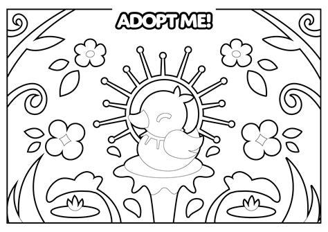 Coloring Pages - Adopt Me!