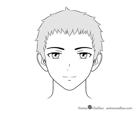 Drawing Male Manga Characters - Manga