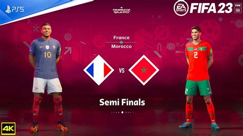 FIFA 23 France Vs Morocco FIFA World Cup 2022 Qatar Semi Final