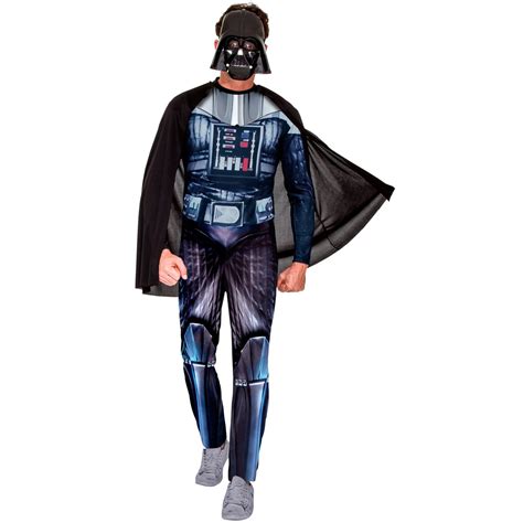 Fantasia De Darth Vader - Fantasia Darth Vader Adulto Star Wars C/ Capa Rubies
