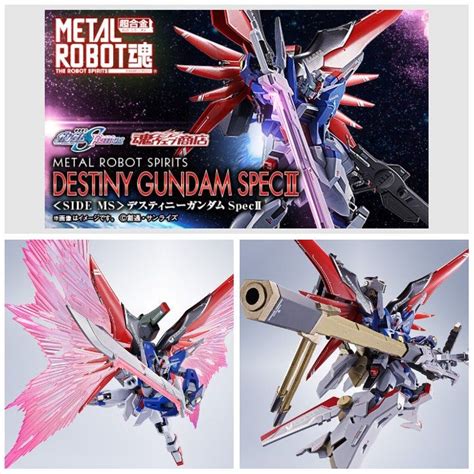 港魂預訂 全套三盒 METAL ROBOT魂 DESTINY GUNDAM SPECⅡ ZEUS SILHOUETTE