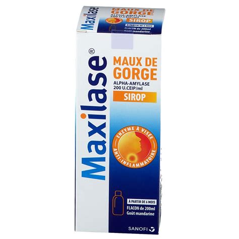 Maxilase Maux De Gorge 200 Ml Redcare Pharmacie