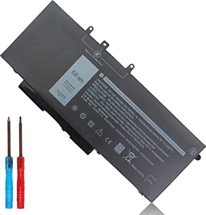 Amazon Gjknx V Wh Battery For Dell Latitude