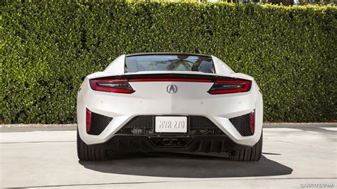 Acura NSX 2017MY White Rear