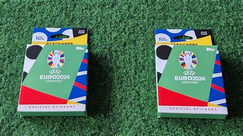 Nowo Hit Topps Uefa Euro Germany Naklejki Sticker Unboxing