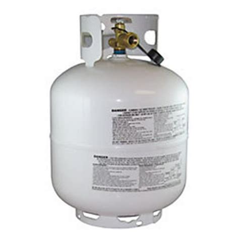 Manchester 10504tc101 Propane Tank 20 Pound Capacity White Steel