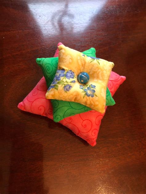 Handmade Pin Cushion Quilters Seamstress Or Etsy Pin Cushions