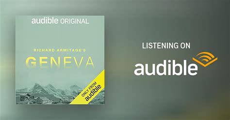 Geneva By Richard Armitage Audiobook