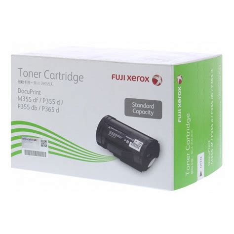 Fuji Xerox Docuprint M355 M355df P355 P355d P365 Toner Ct201937 4k Ct201938 10k