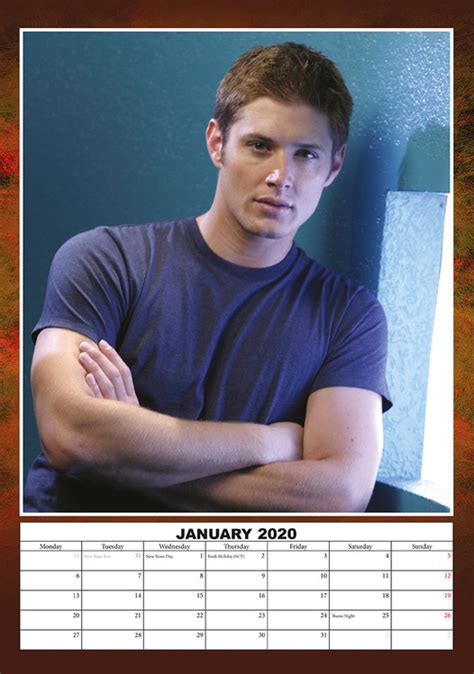 Jensen Ackles Calendarios de pared 2024 Consíguelos en Posters es