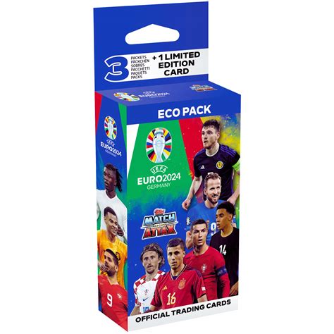 Blister Eco Pack Euro Match Attax Karty Pi Karskie Topps Saszetki