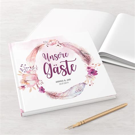 Libro De Visitas Boda Personalizado Con Nombre Y Fecha Con Etsy Espa A