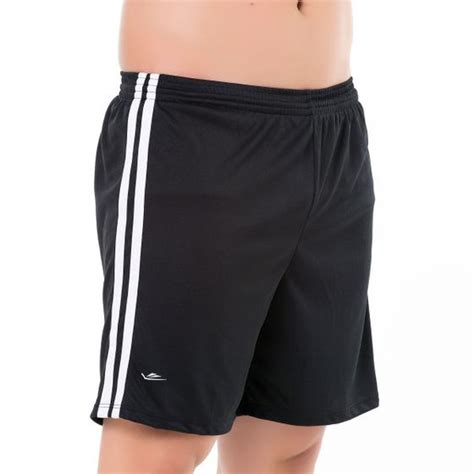 Shorts Masculino Cal O De Futebol Academia Lazer Poli Ster Elite