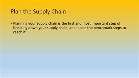 Implementing Supply Chain Management Ppt