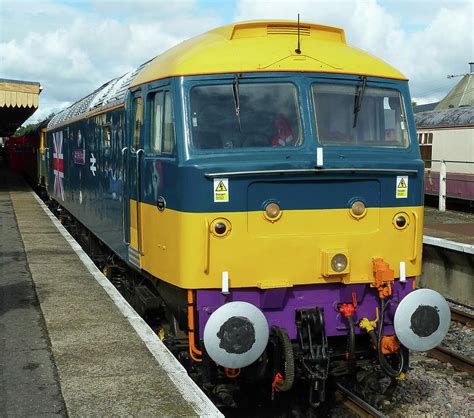 British Rail Class 47 47580 County Of Essex Locomotive Photograph By