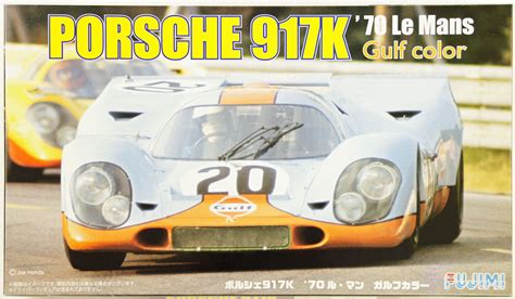 Fujimi Rs 04 Porsche 917k 1970 Le Mans Gulf Color 124 Scale Kit 126135