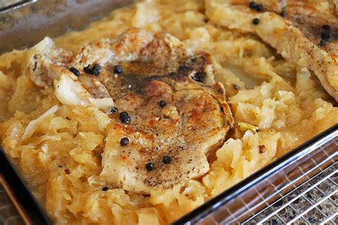 Pork Chop And Sauerkraut Bake Cooknovel