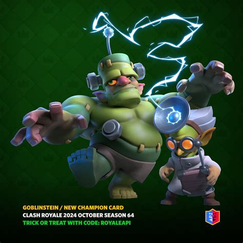 Goblinstein October Season Clash Royale News Blog Royaleapi