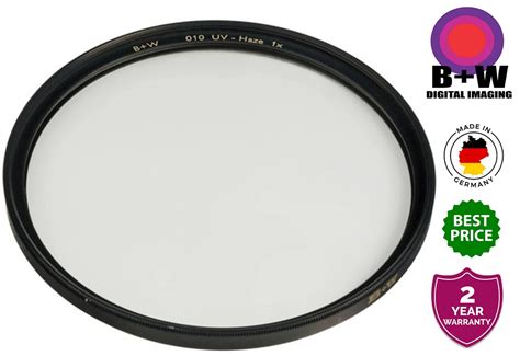 B W 67mm E F Pro Digital 010 Single Coated UV Haze Filter